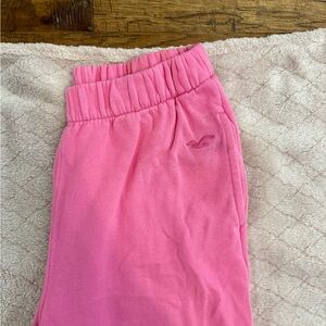 Pink Hollister sweats